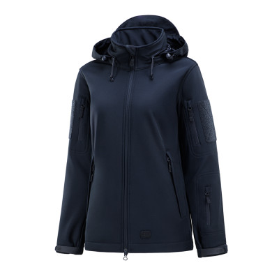 M-Tac Soft Shell Jacket Lady – women's softshell jacket, Dark Navy Blue