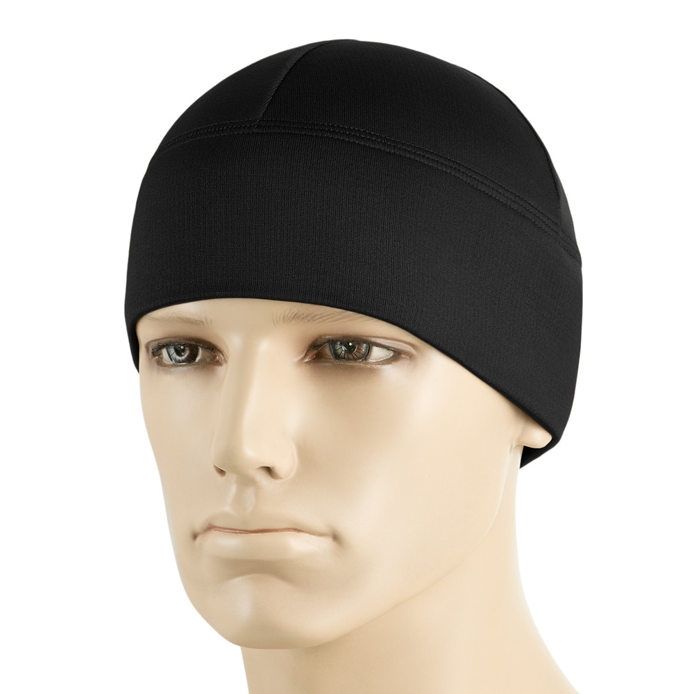 M-Tac Helmet Watch Cap Microfleece Rip-Stop – helmet liner hat, Black