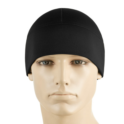 M-Tac Helmet Watch Cap Microfleece Rip-Stop – helmet liner hat, Black