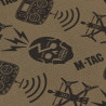 M-Tac Scarf Tube Microfleece Drone Pattern – neck gaiter, Tan