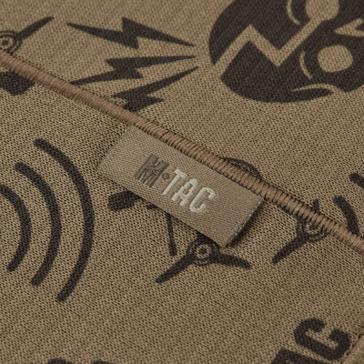 M-Tac Scarf Tube Microfleece Drone Pattern – neck gaiter, Tan