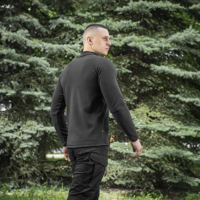 M-Tac Delta Polartec Raglan Jacket – fleece sweatshirt, Black