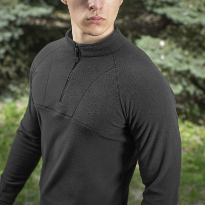M-Tac Delta Polartec Raglan Jacket – fleece sweatshirt, Black
