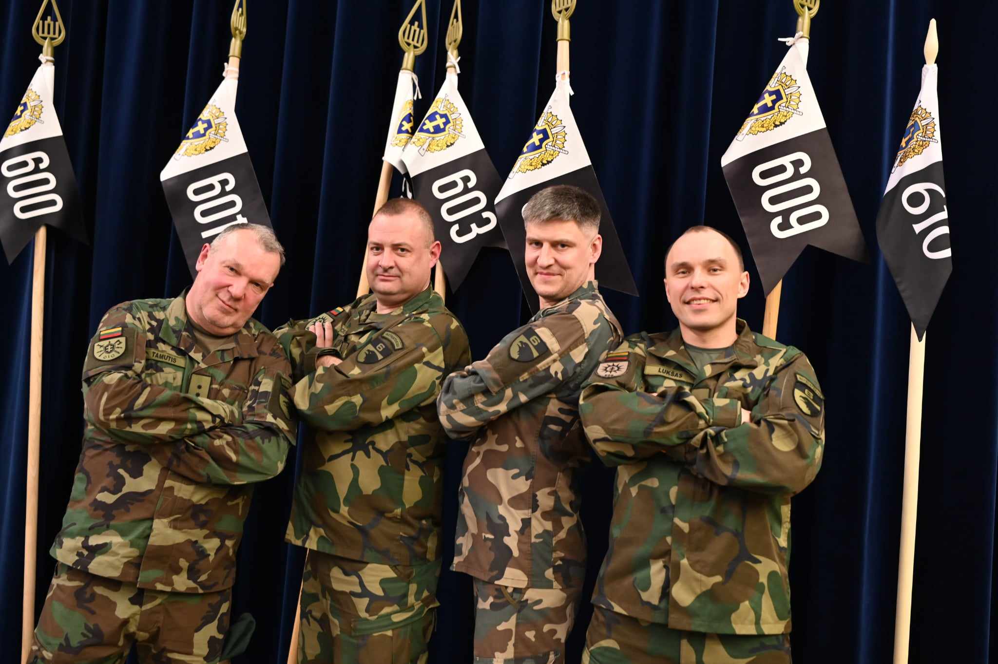 The founders of Tacshop.eu: four brothers, members of the Lithuanian Riflemen's Union
