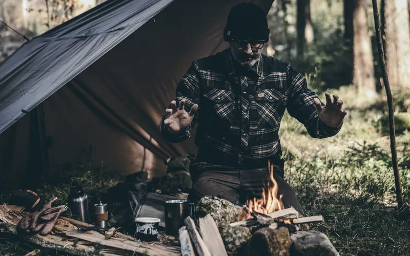 Autumn camp gear